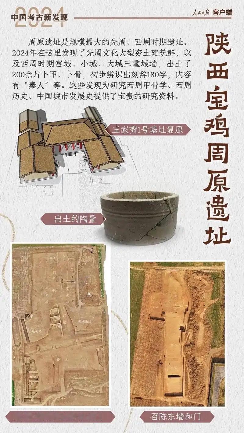 2. 商代（先周阶段）：遗址核心区已形成大规模先周聚落，东西约6千米、南北约5千