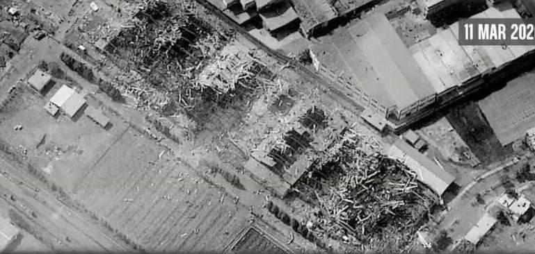 德黑兰西部传来的震耳爆鸣，将伊朗伊斯兰革命卫队卡拉季核设施与比拉尔·哈巴希工业园