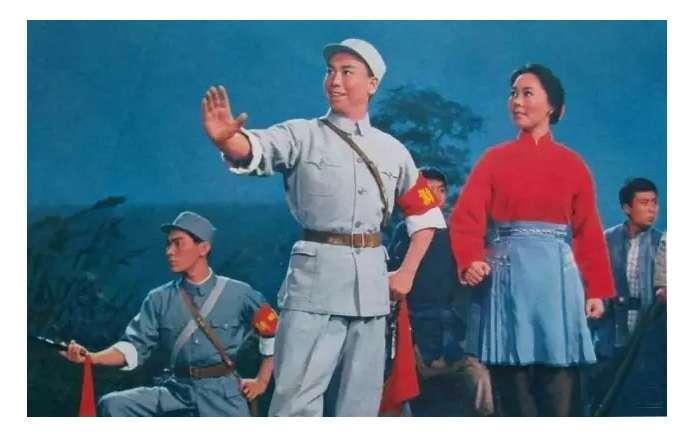 样板戏剧照2——沙家浜
