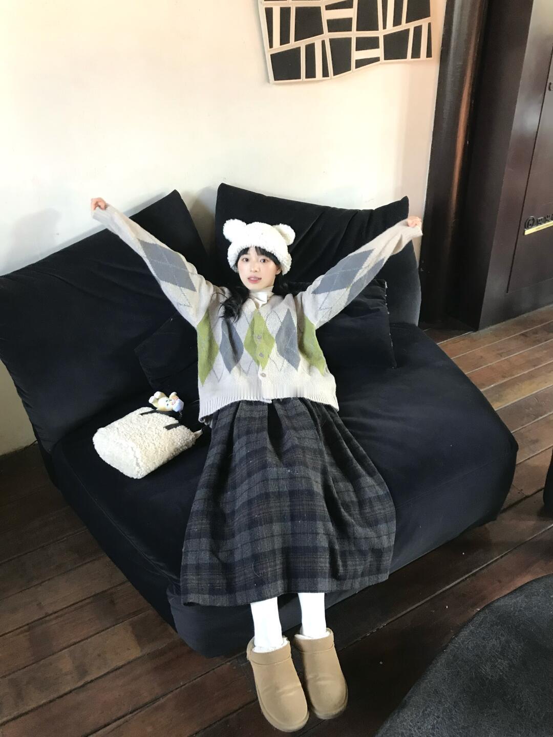 冬季小仙女出门小白袜穿搭白丝袜女孩 白色腿袜穿搭 白色小腿袜穿搭 女袜穿搭 随拍