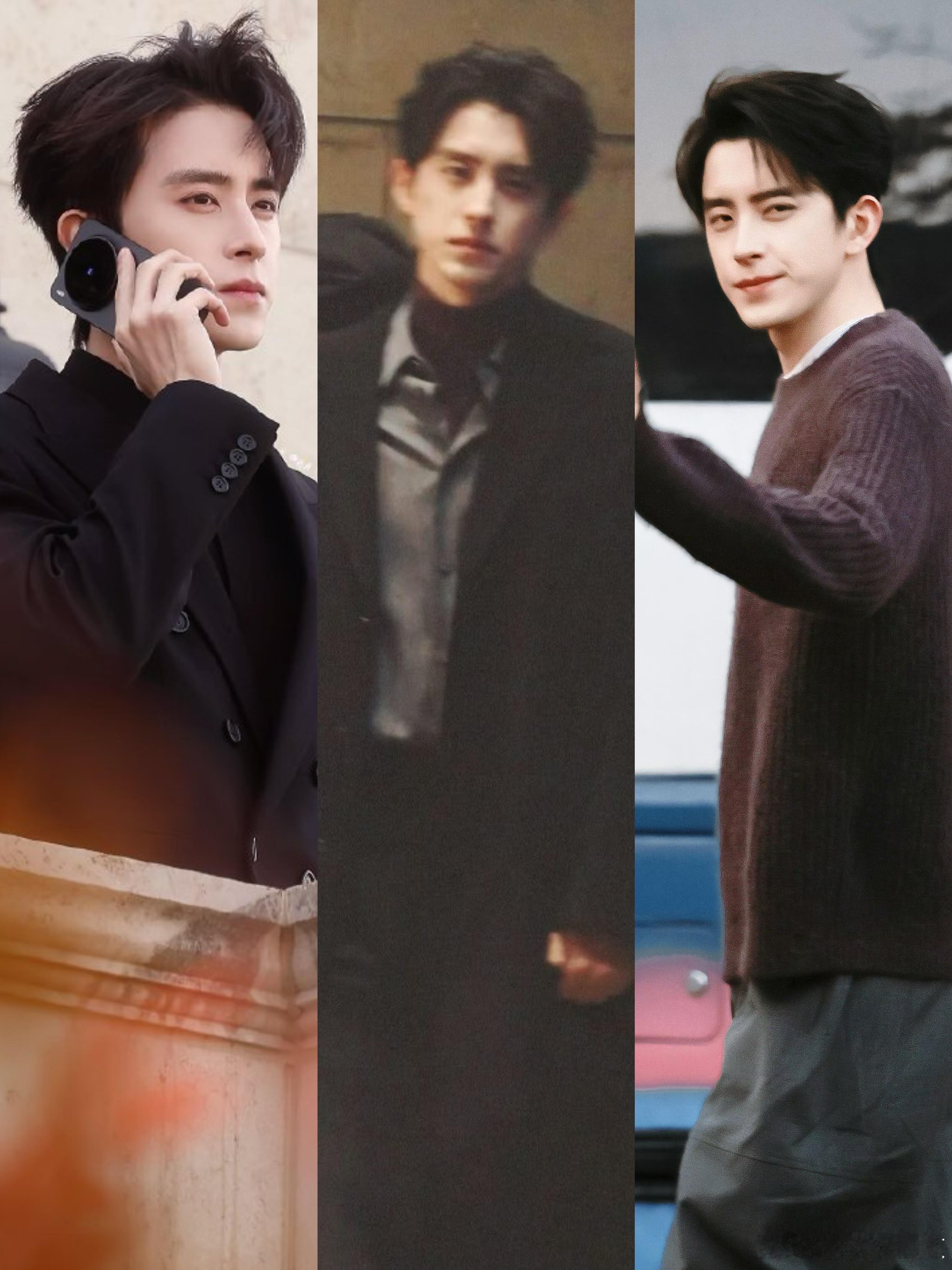 敖瑞鹏《不二之臣》路透造型 这个岑森大事很妙🥲剑眉星目、干净清冽的长相…修长挺