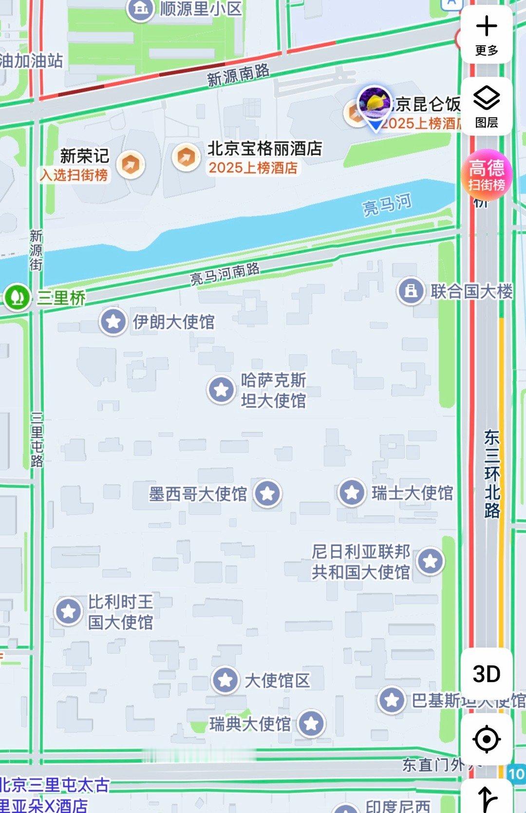 住在使馆区是啥感觉？这次住的是昆仑酒店，1988年开业的酒店位置就在亮马桥使馆区