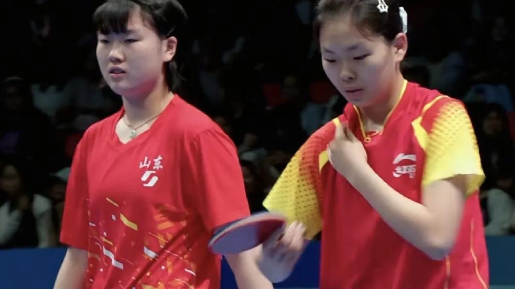 全国乒乓球锦标赛（双打），
女子双打1/8决赛，
姚睿轩/姜依依大比分2：3不敌