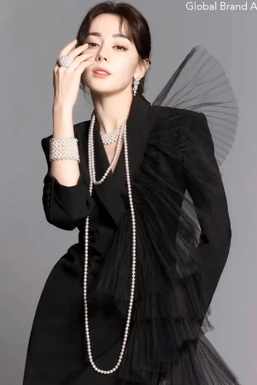 mikimoto全球代言人迪丽热巴老婆[舔屏] ​​​