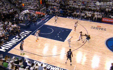 森林狼开局21-9，打停雷霆！森林狼vs雷霆 ​​​