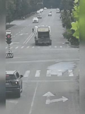 呵！够奇葩？
一个等着让你撞，一个还真得就往上撞，来了个大大的拥抱，责任不言而喻