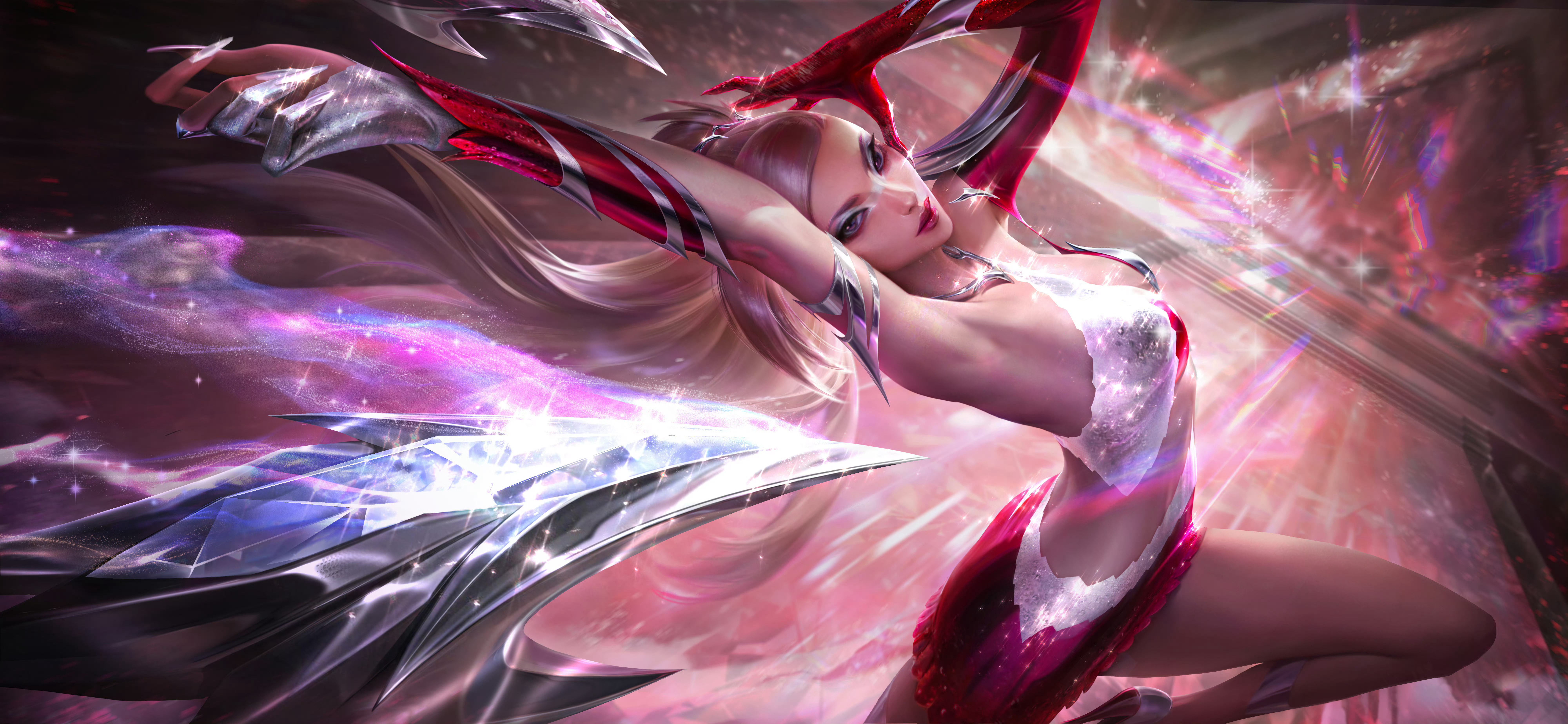 LOL手游KDA女团新皮肤原画（高清版）英雄联盟手游 ​​​