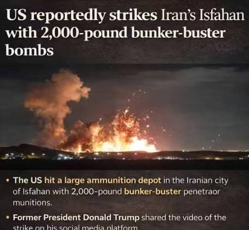 这是内鬼把伊朗高官卖的差不多了，开始出卖伊朗深山地下导弹库？美军2000磅精确制