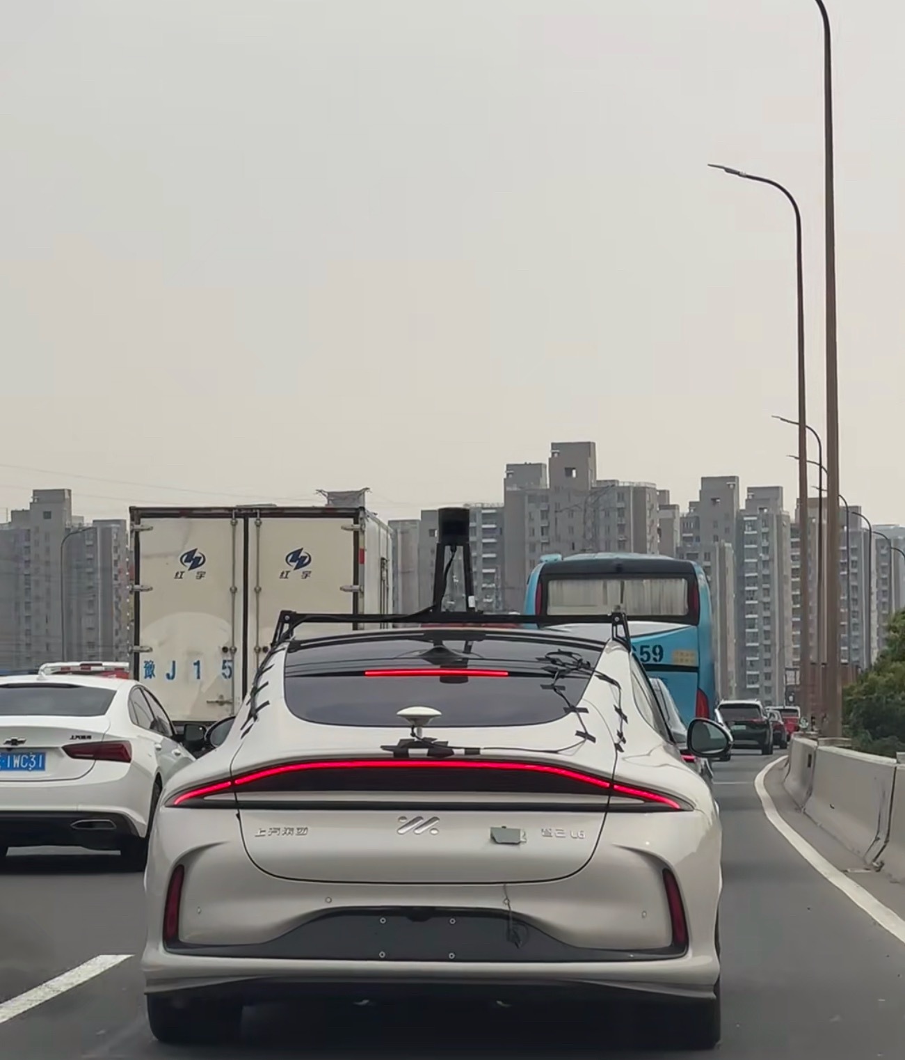 不懂就问！有没有家人知道这台车在测什么呀？  ​​​