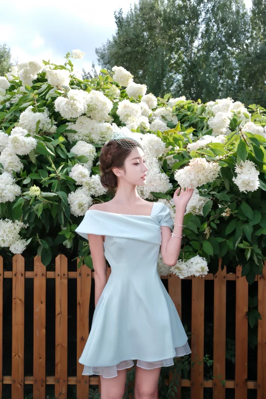 漫步绣球花海，把盛开的永恒戴在身上💐