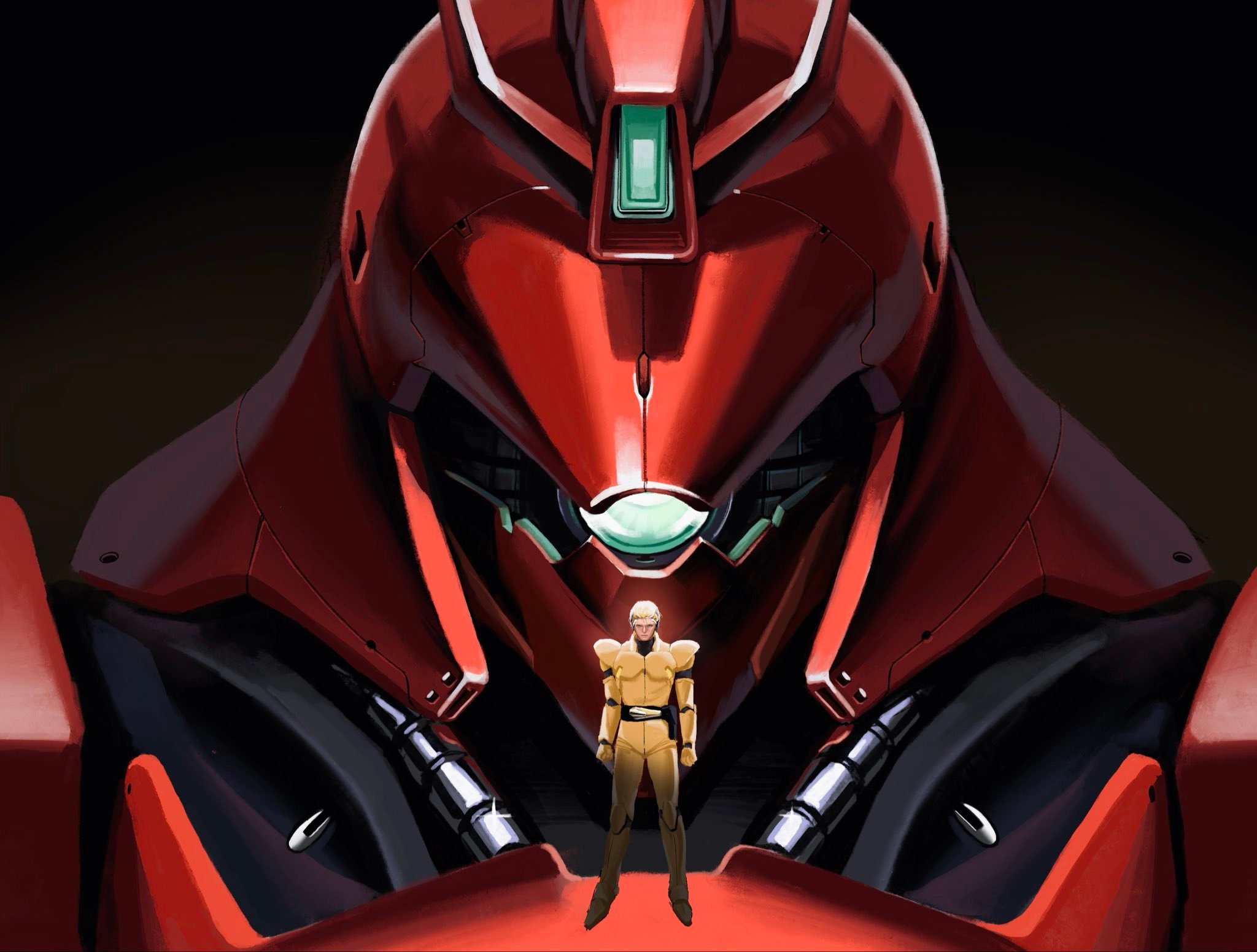 总帅&沙扎比（via akawakesen）高达