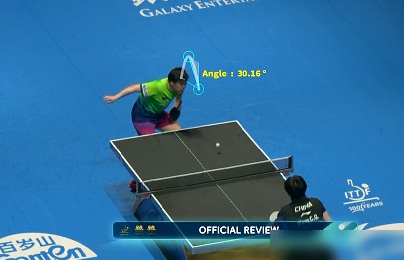 真正干掉18岁松岛辉空的，不是王楚钦，是一个小数点。你没看错，30.16°。鹰眼