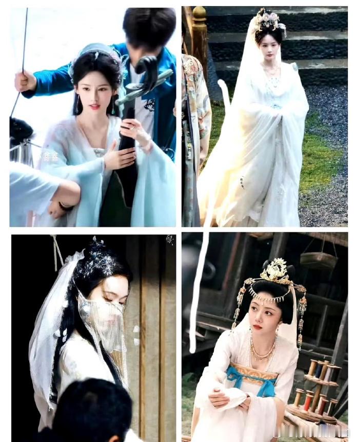 观音头纱造型惊艳来袭！李沁、李一桐、陈都灵、谭松韵纷纷演绎，或仙或美，古韵新潮，