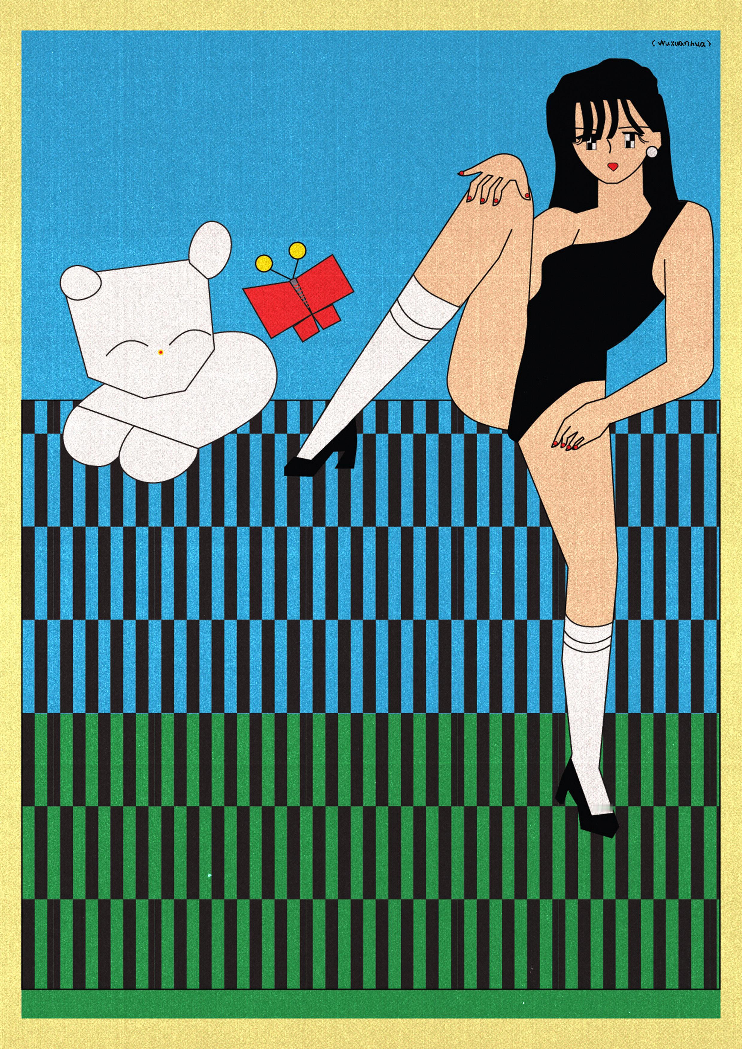 Ooh Art Saturday 今期介绍的视觉设计师、画家。 拥有十余年品牌视