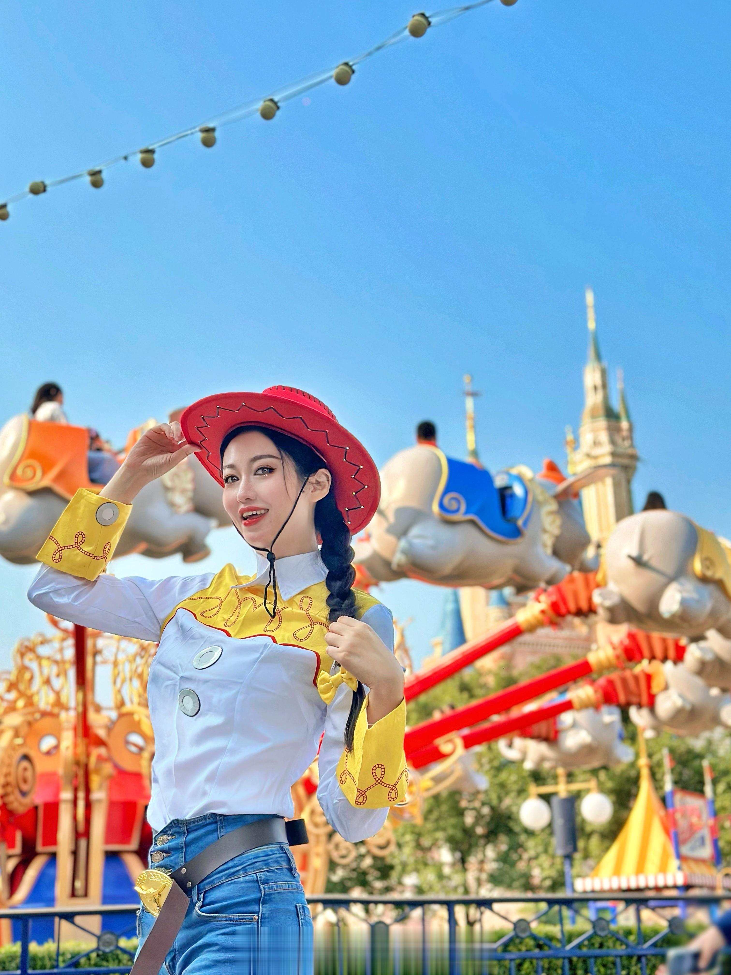 🏰在迪士尼拍到了我的人生照片🎠📷想看你们手机里的迪士尼不允许还有美少女错过