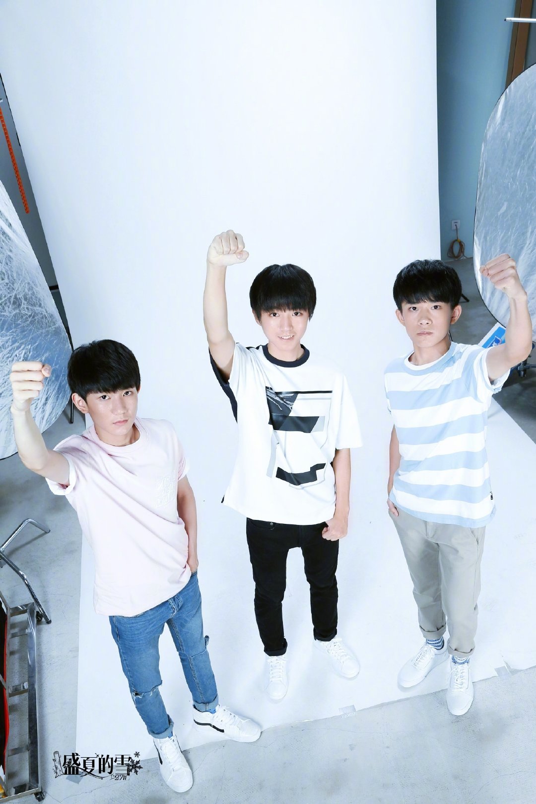 橹穆站姐发tfboys少年时代定妆照 tfboys少年时代未公开定妆照 橹穆站姐
