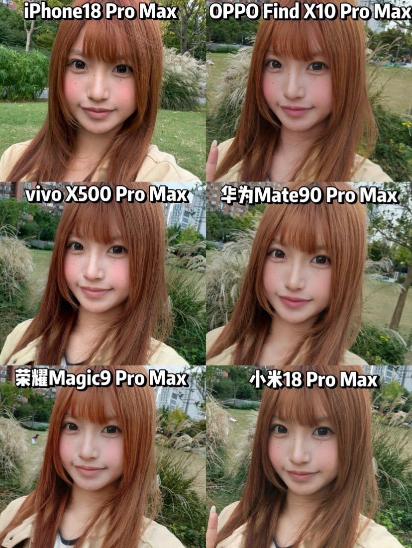 各品牌手机拍照效果差距这么大！📱iPhone18Promax 📱O...