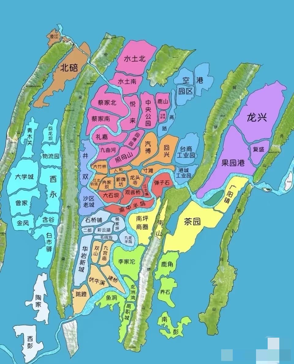 两江新区挺好，都说是未来上海的浦东新区，潜力无限