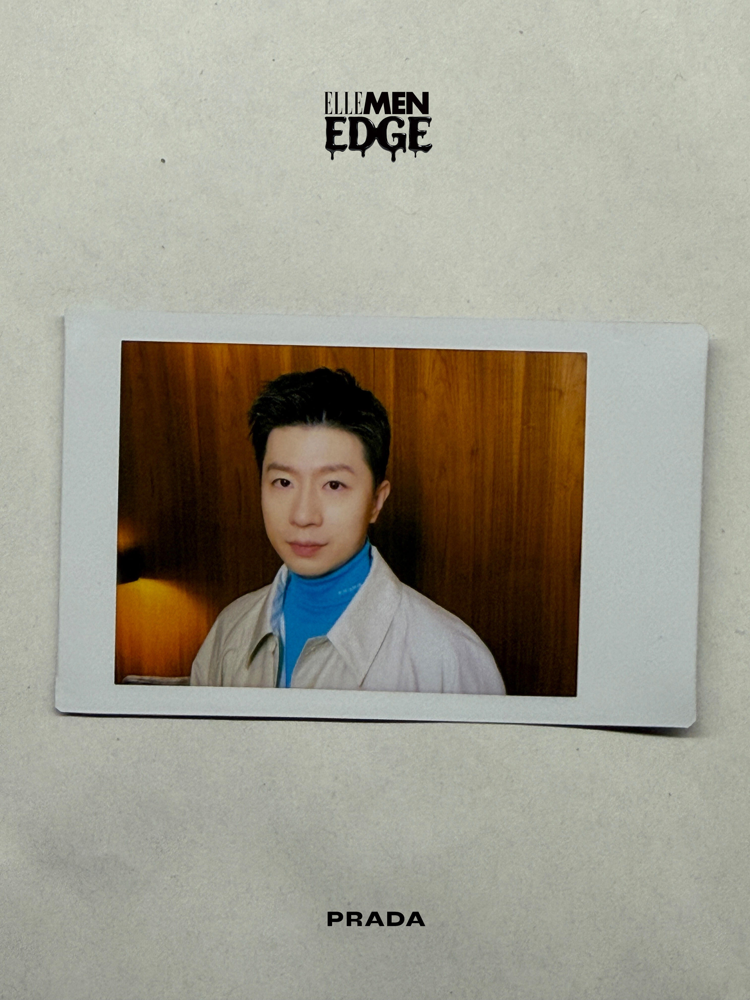 prada代言人马龙  ELLEMEN EDGE 时装拍立得｜龙队Prada秀场