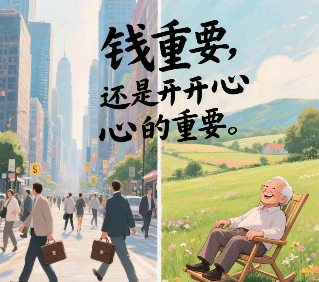 你要是正愁没饭吃、没地方住，每个月房租水电催着，那肯定得先搞钱啊！没钱连基本生活