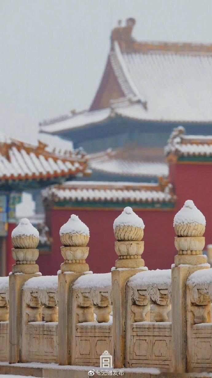 故宫的雪景真的美爆了，好想去故宫看雪啊 北京旅游