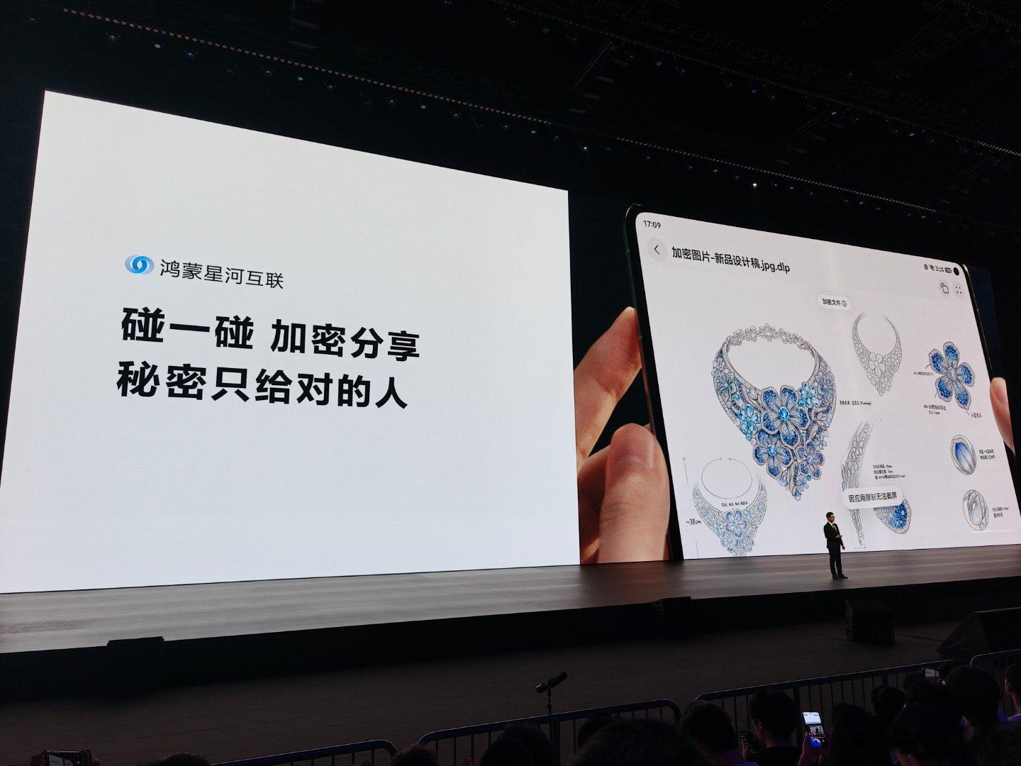 鸿蒙星河互联这个功能太实用了 华为展翼三折叠及阔直板发布会刘德华出席华为发布会华