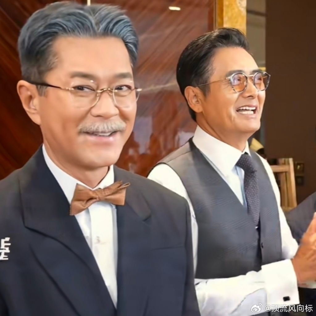 周润发没认出来古天乐差点没认出来这是古天乐连周润发都认不出来的古天乐，这造型得多