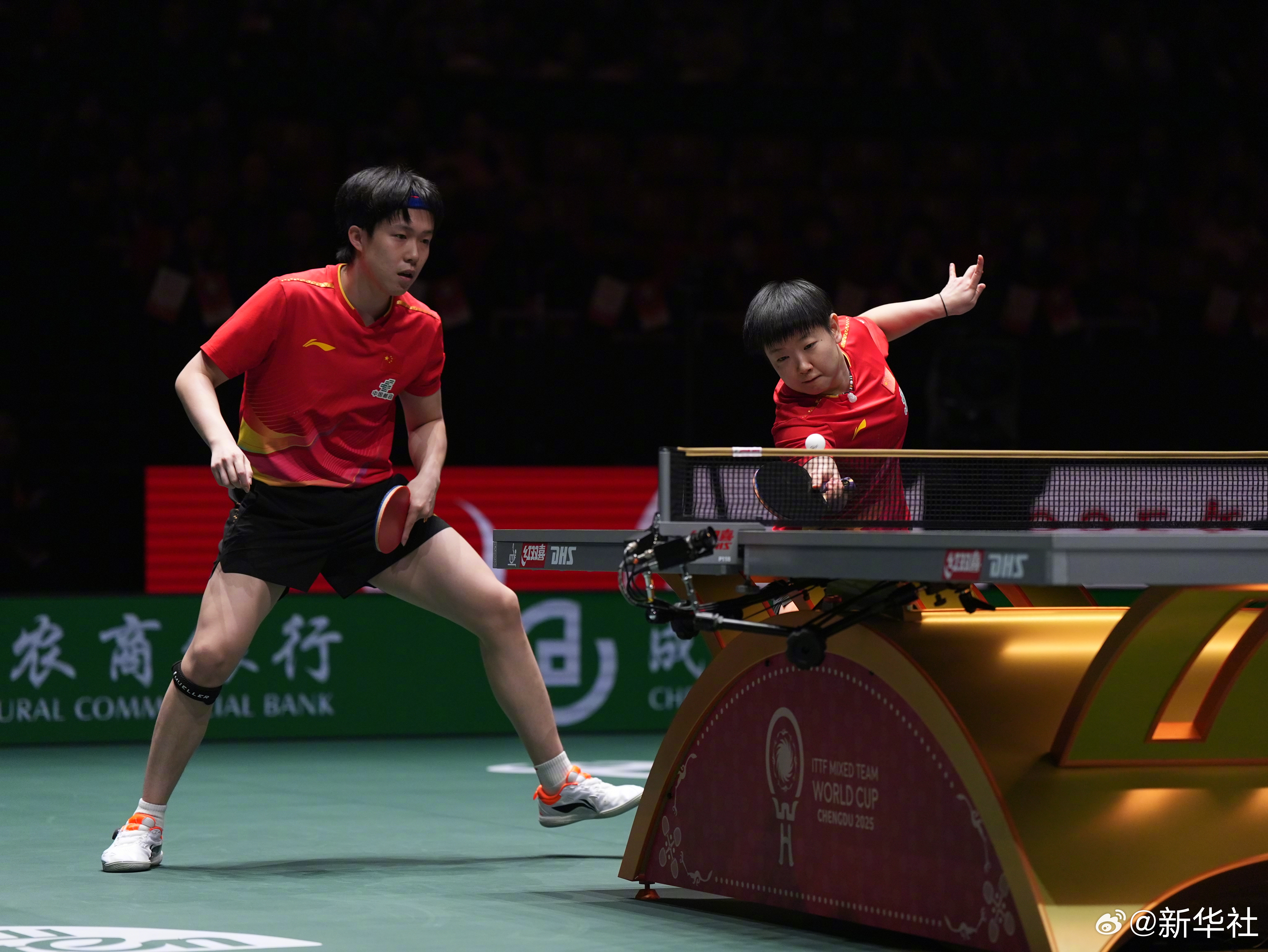 #混团世界杯国乒9连胜#【祝贺！#国乒进混团世界杯决赛#】7日，在2025国际乒