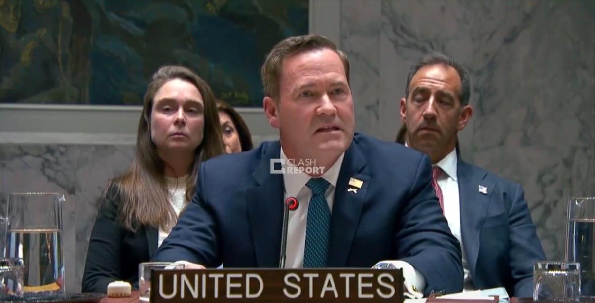 美国常驻联合国代表迈克·沃尔兹今天在联合国伊朗问题紧急会议上说：“美国的外交努力