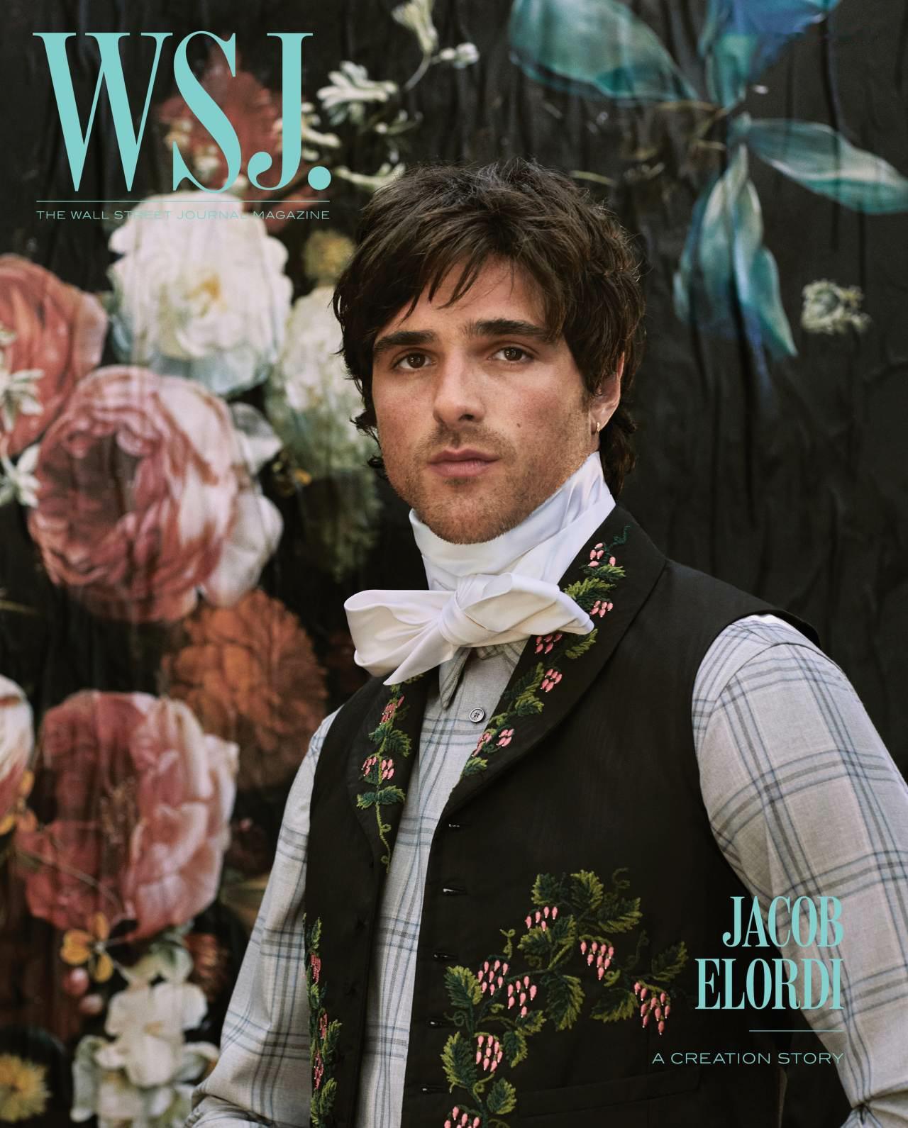 《亢奋》男星Jacob Elordi登上《WSJ》杂志封面📷 ​​​