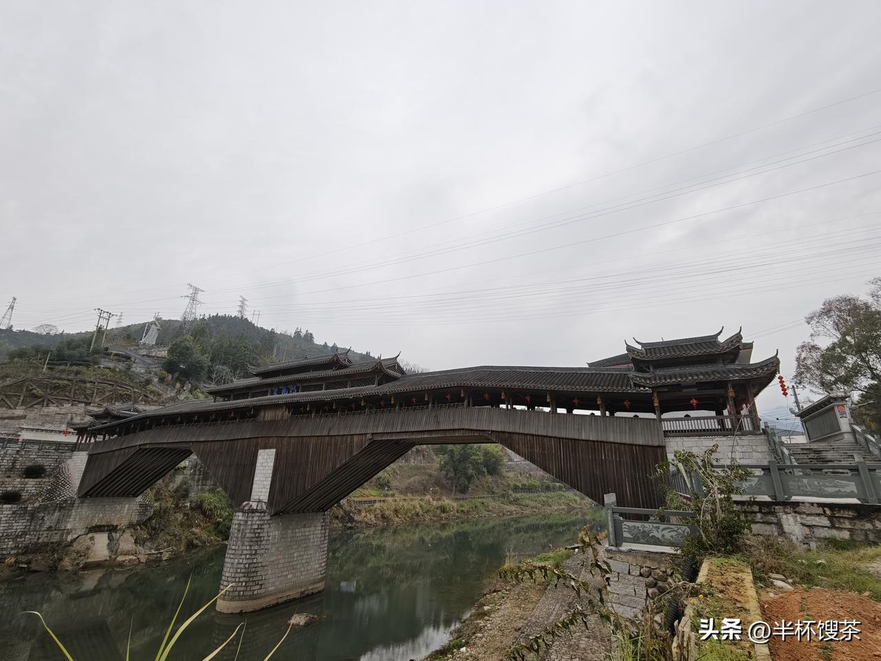春日生活打卡季风雨廊桥，历史之遗-福建宁德