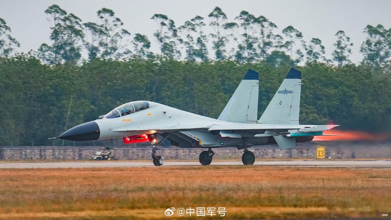 南部海军航空兵的歼-11BS战斗机和歼-15T舰载战斗机，有迹象显示，南航部分岸