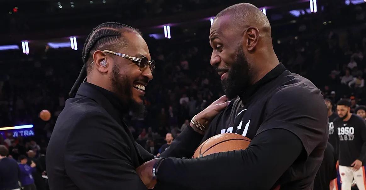 在近期一期《7PM in Brooklyn》播客节目中，卡梅罗·安东尼不仅称赞了