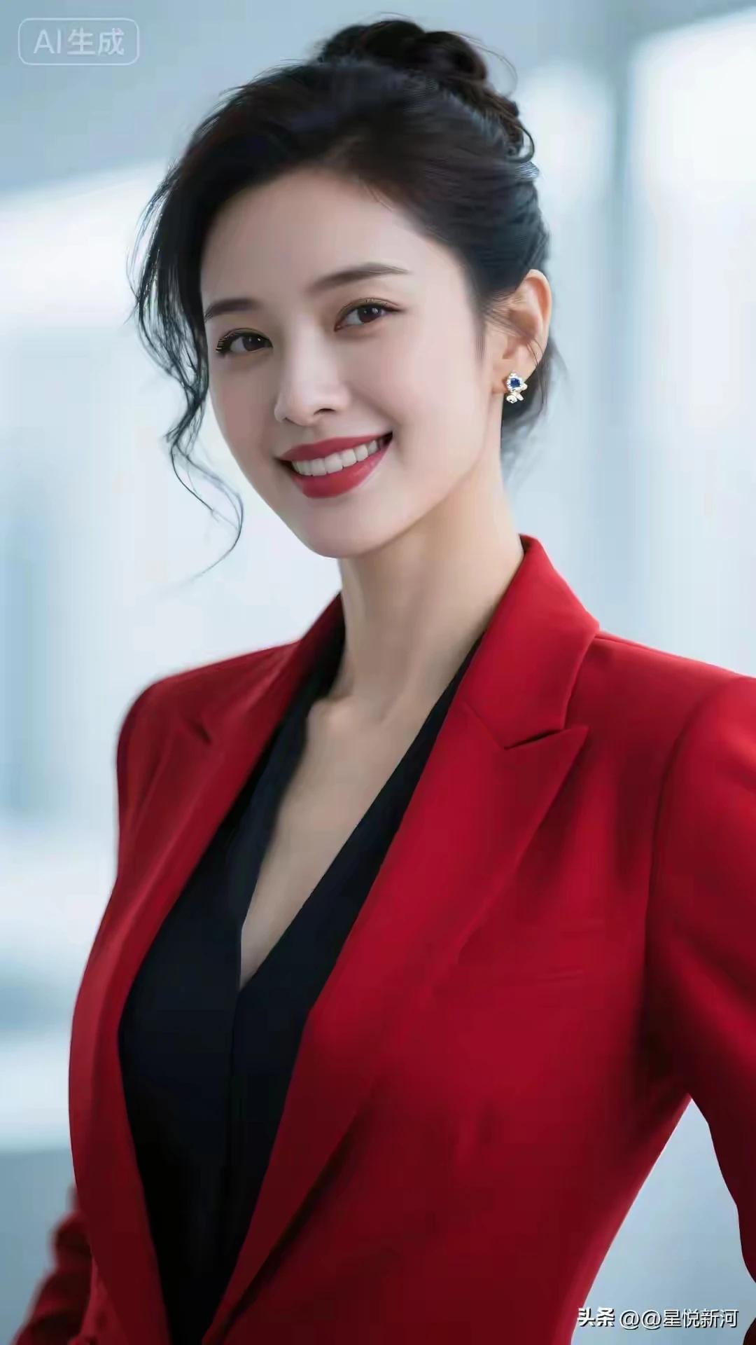 职业女性，精彩华章。
智慧美貌。兼收并蓄。
眉清目秀，美若冠玉。
沉鱼落雁，闭月