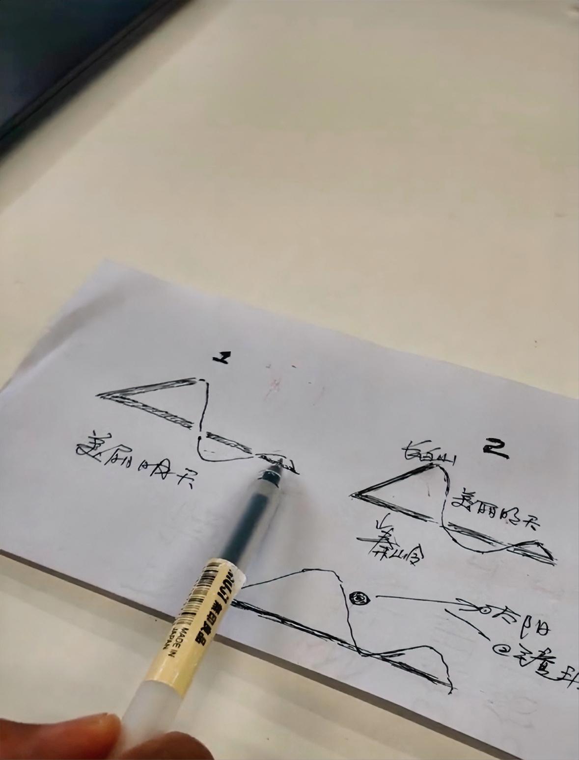 美丽明天公司logo雏形曝光，ML简易组合搭配蓝天背景。

小型创业真人秀走向美