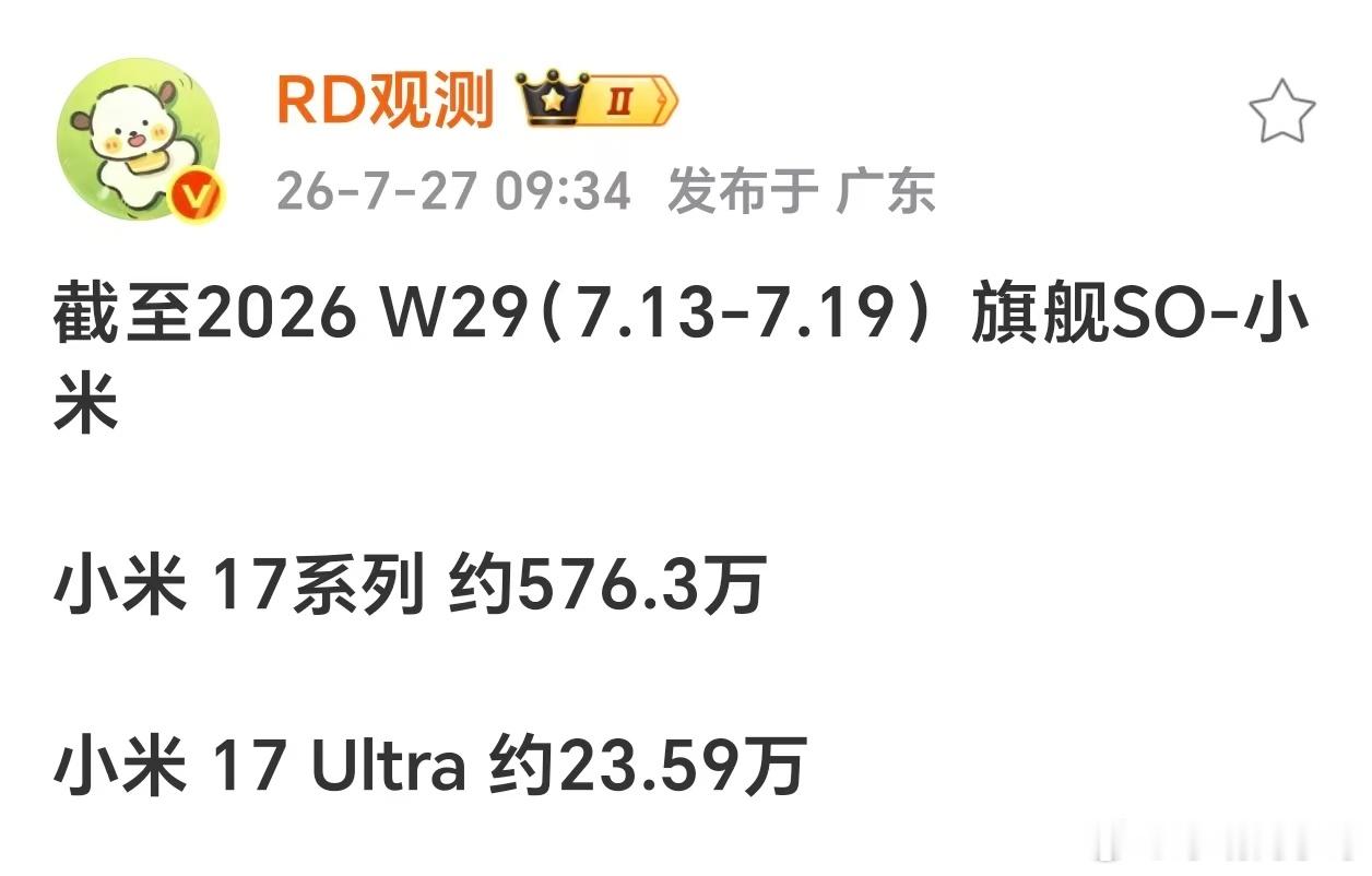 VIVO X300 ultra 销量超越小米 17ultravivo