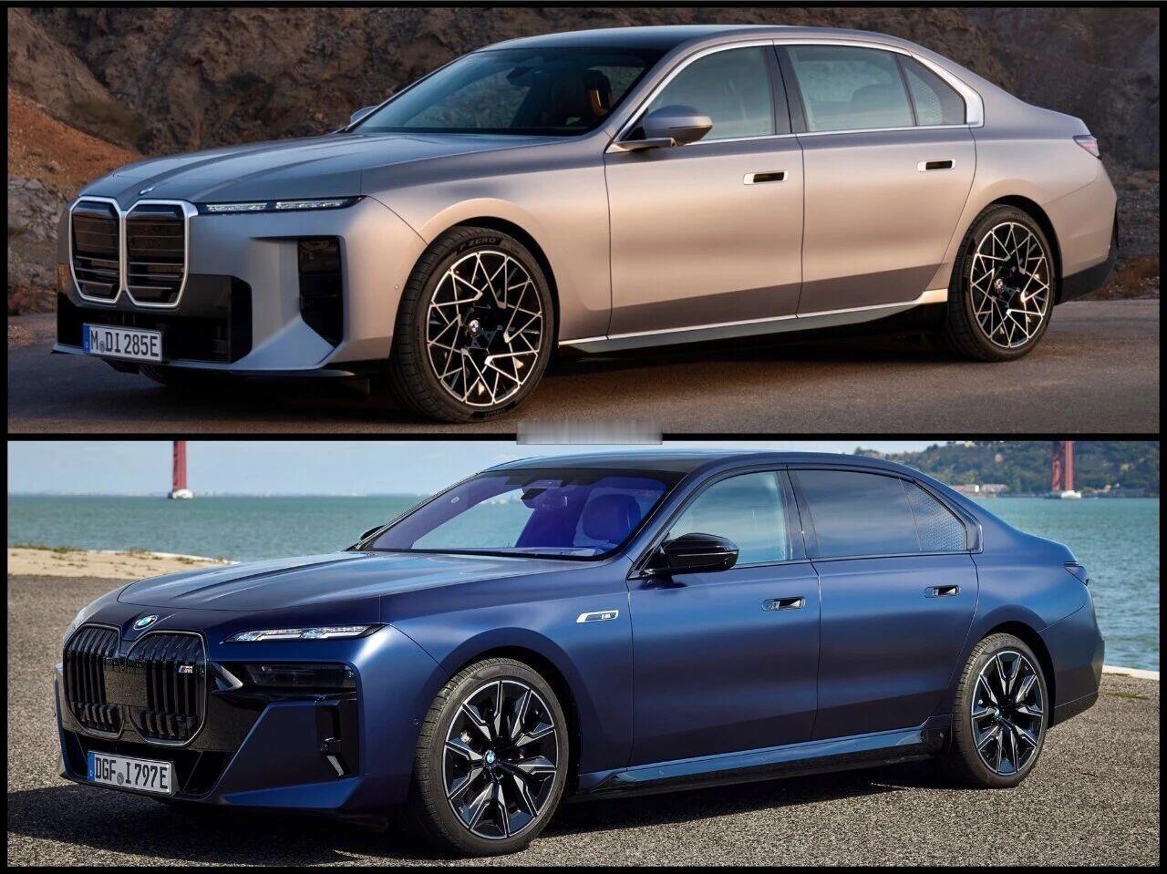 宝马7系中期还款来了！这代车型的外观饱受争议，改款后如何呢？看下新老宝马7系对比