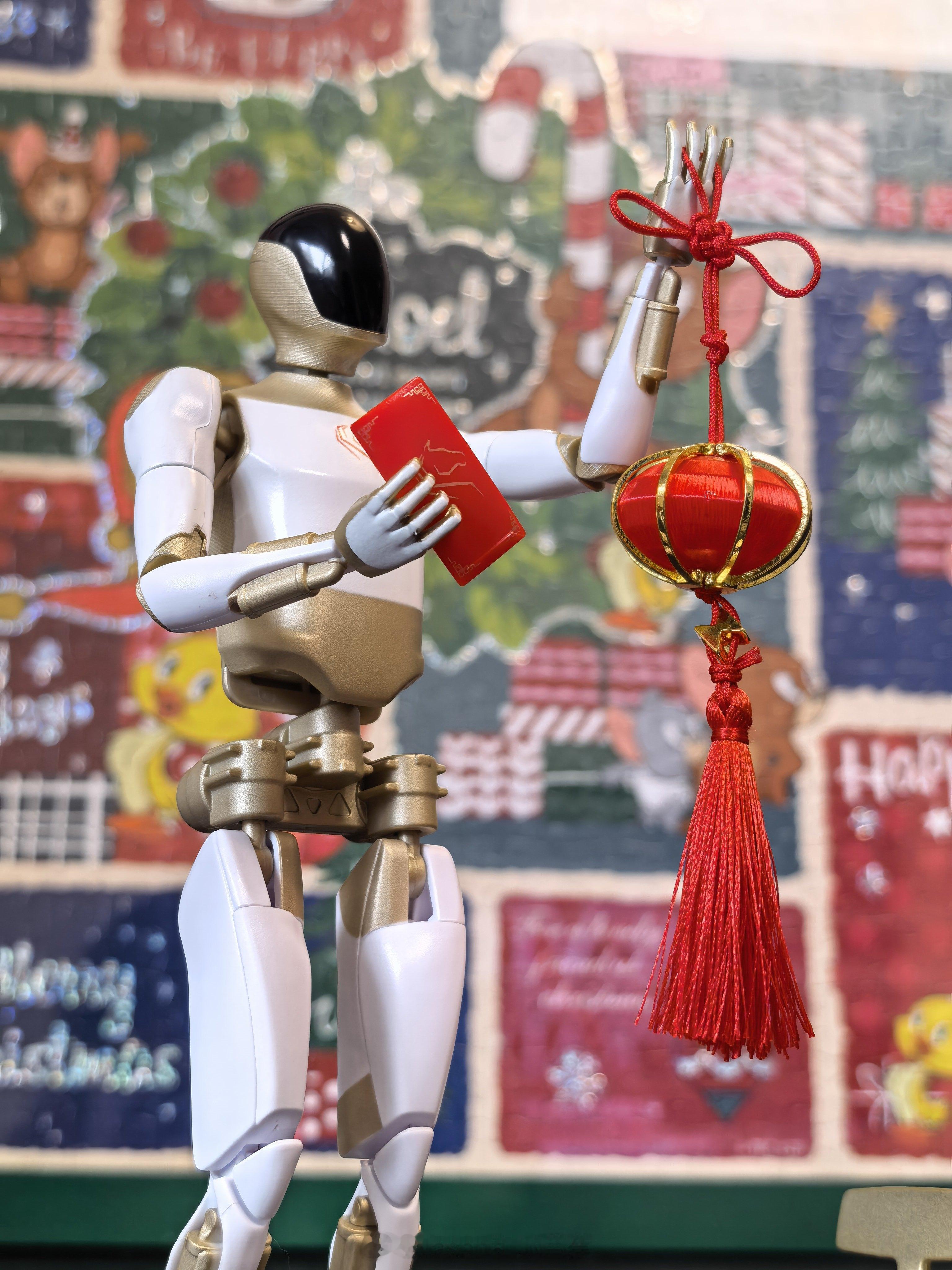 收到了特斯拉 的2026生肖盲盒～特斯拉中国上架199元TeslaBot摆件 一