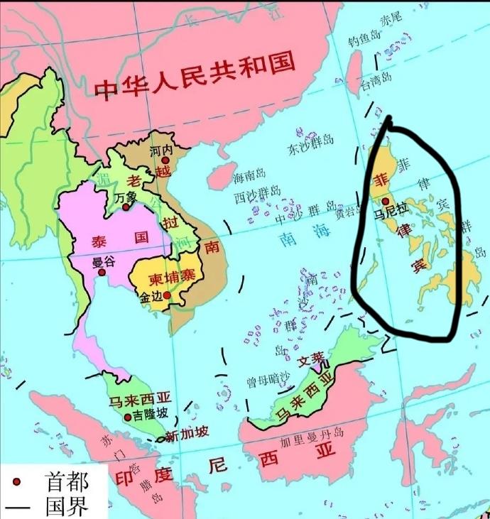 菲律宾小马科斯为什么挑衅中国？
A，被美国捏住了什么把柄？
B，美国答应给他个人