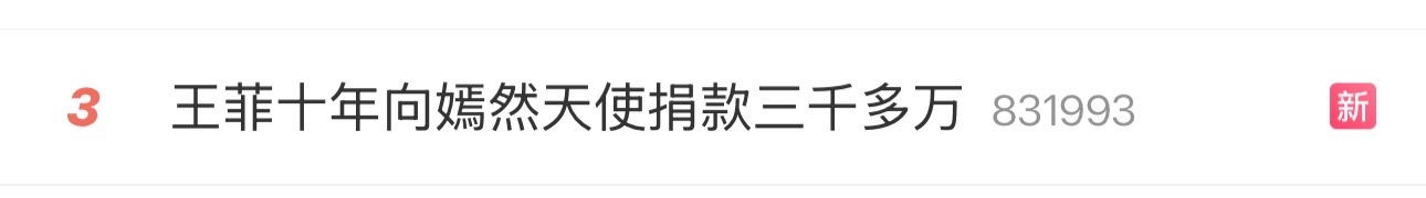 王菲十年向嫣然天使捐款三千多万最近刷到好多，🫘上也有很多人出来说李亚鹏虽然..