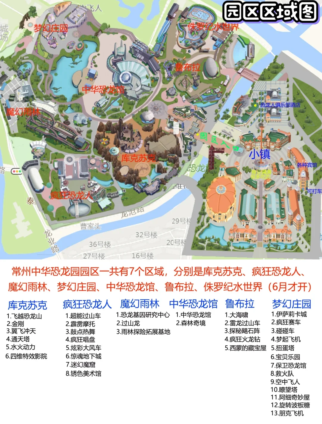 常州 | 恐龙园超全一站式攻略！绝不踩雷！