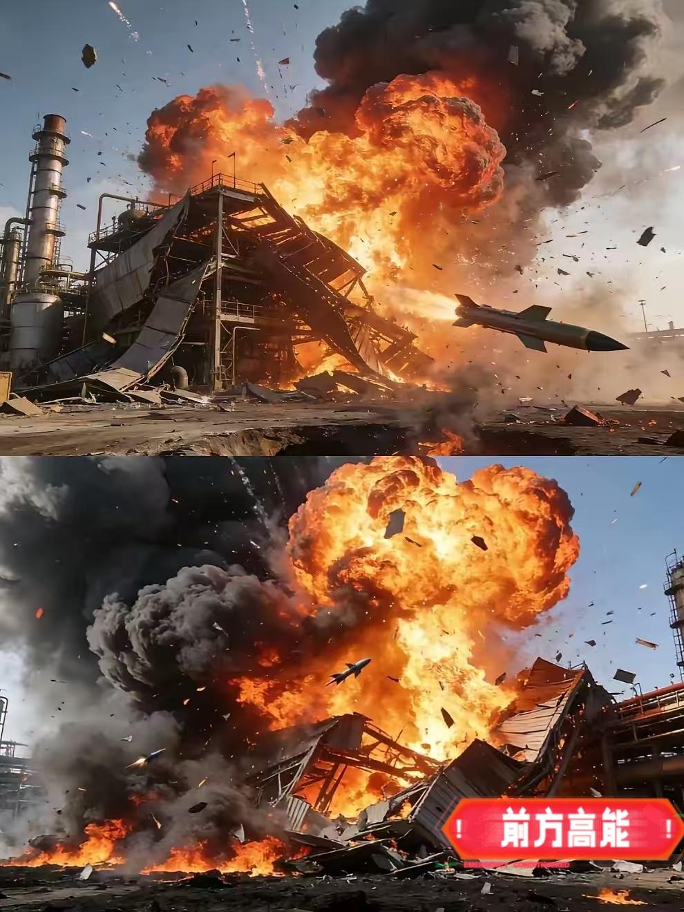 太狠了！这回以色列是真被掐住了大动脉。

央视刚播的消息，伊朗的导弹直勾勾砸向了