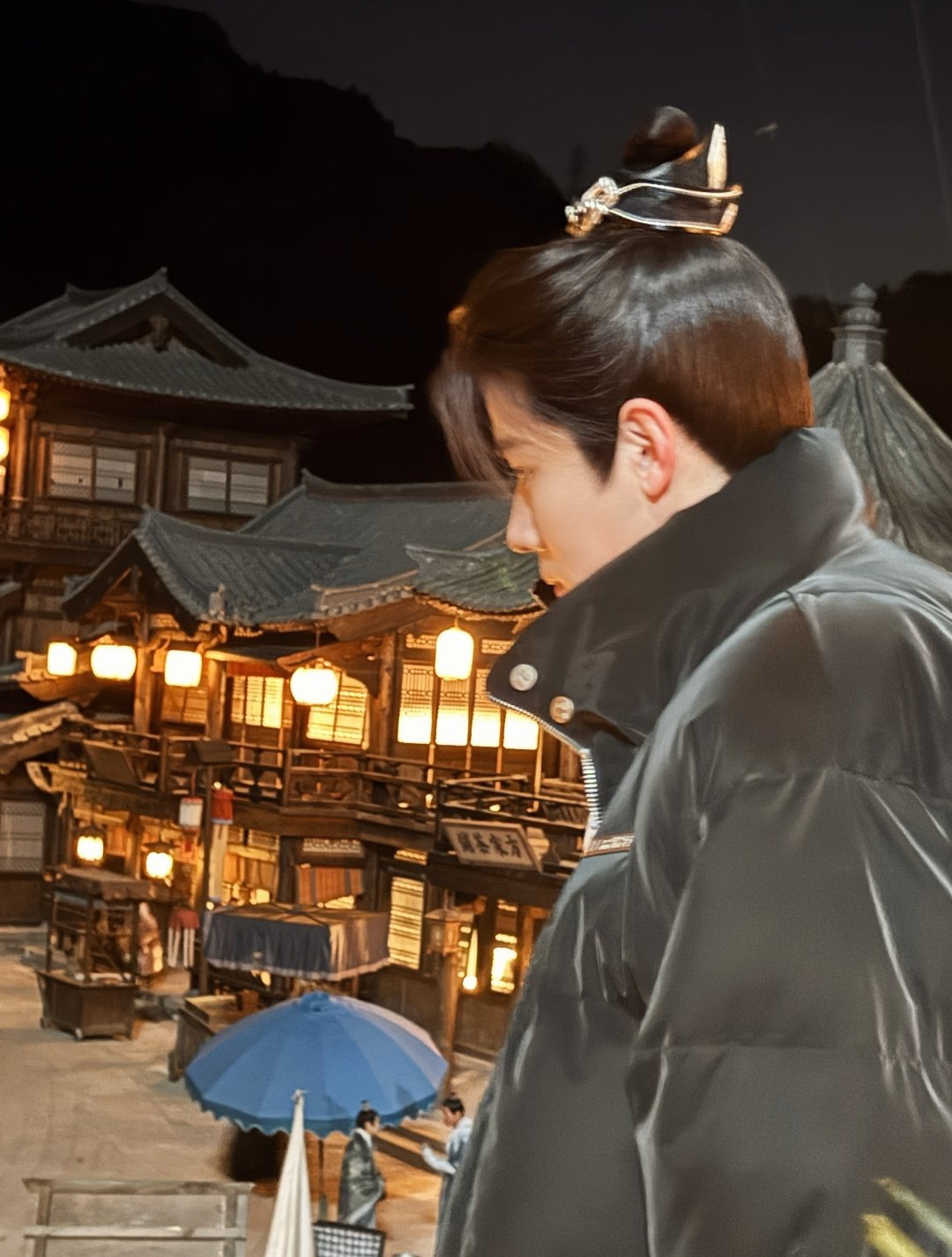 任豪《逐玉》杀青日常～“李怀安杀青快乐 嘿嘿 😁” 