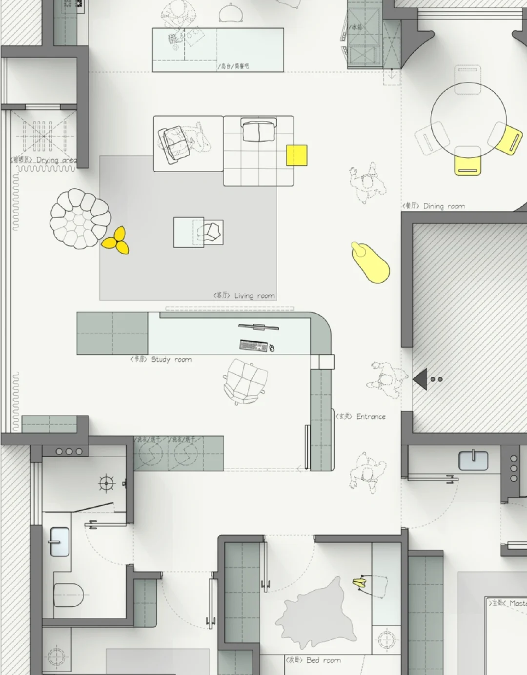 不常规户型的优化与整合/6版方案