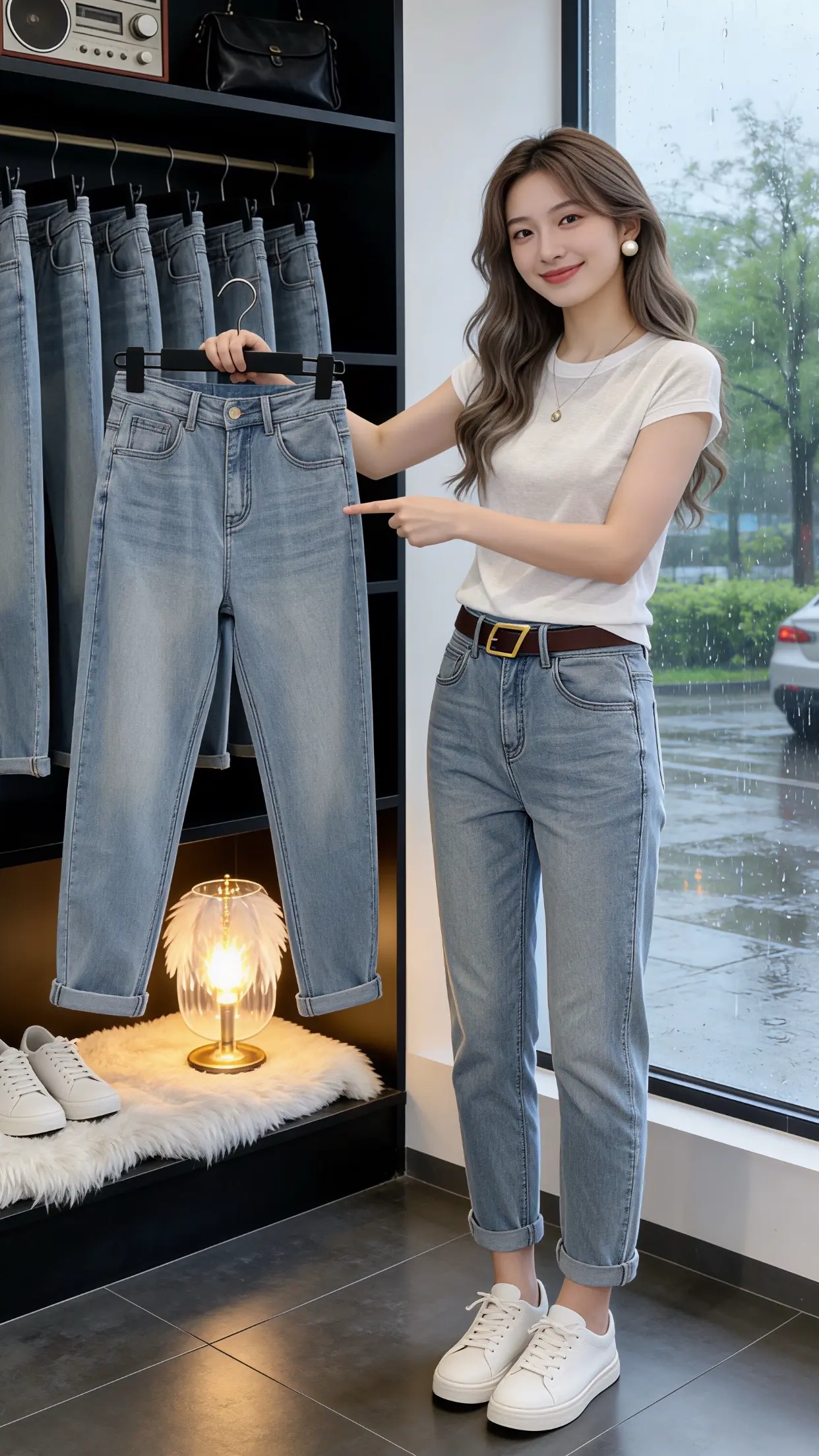 怎么将牛仔裤穿出高级感 百搭神裤人手一条 一条牛仔裤搞定一周穿搭 显瘦...