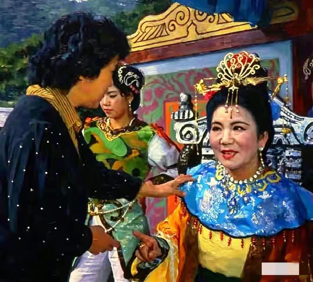 王铎：在《西游记》的拍摄中，杨洁在给赵丽蓉说戏。