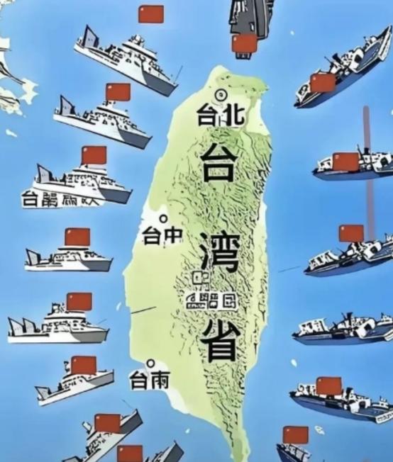 如今局势已经反转，不再是美国利用台湾牵制中国了，反而是中国通过台湾省来削弱美国影