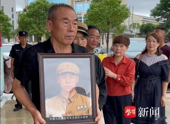 瞬间破防！四烈士画像跨越73年终于“回家”。当年他们奔赴战场壮烈牺牲，连一张清晰