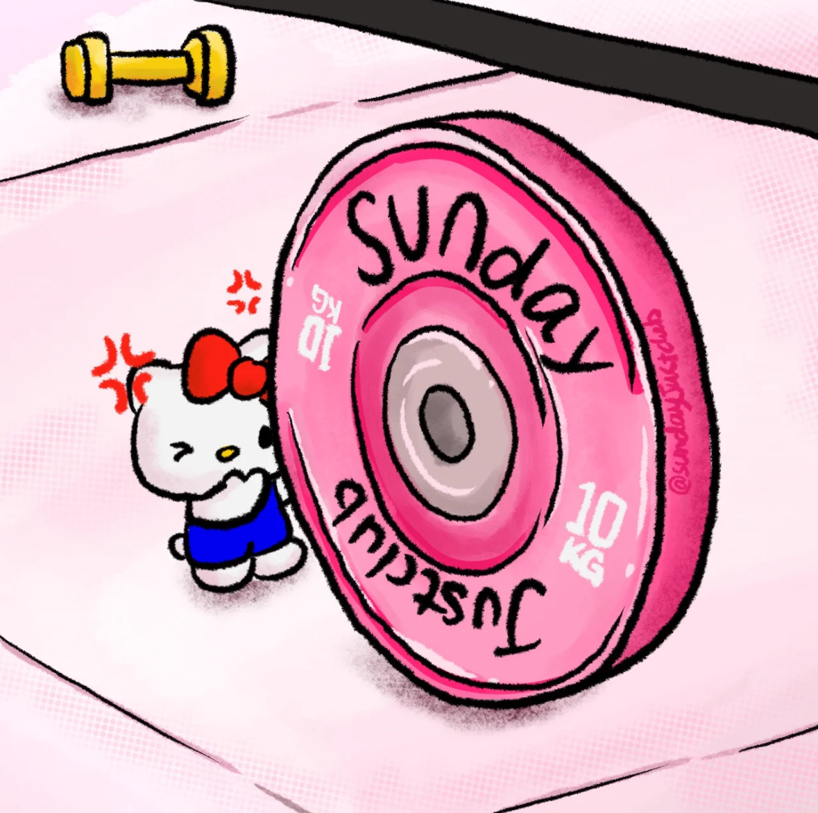 可爱头像#hellokitty##Hellokitty[超话]# 图源出处作者：