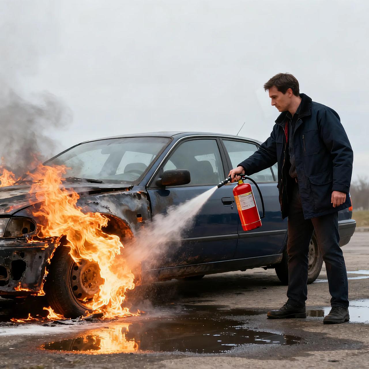 岳阳轿车行驶中突发大火！老司机都后怕的保命细节
 
湖南岳阳一辆轿车行驶途中突然